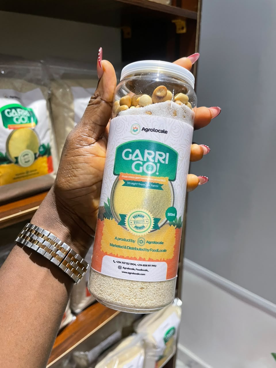 Garri Go Mix – 500 ml bottle